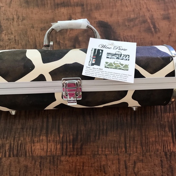 Wine purse animal print - Picture 2 of 2